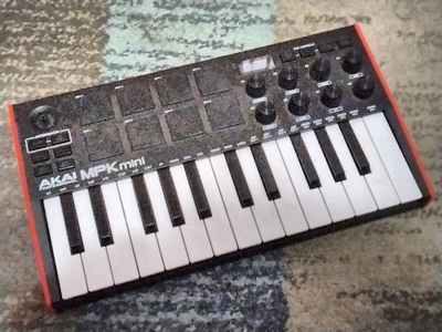 Picture of a keyboard MIDI controller